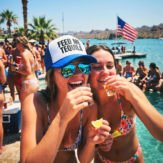 Feed Me Tequila Foam trucker hat