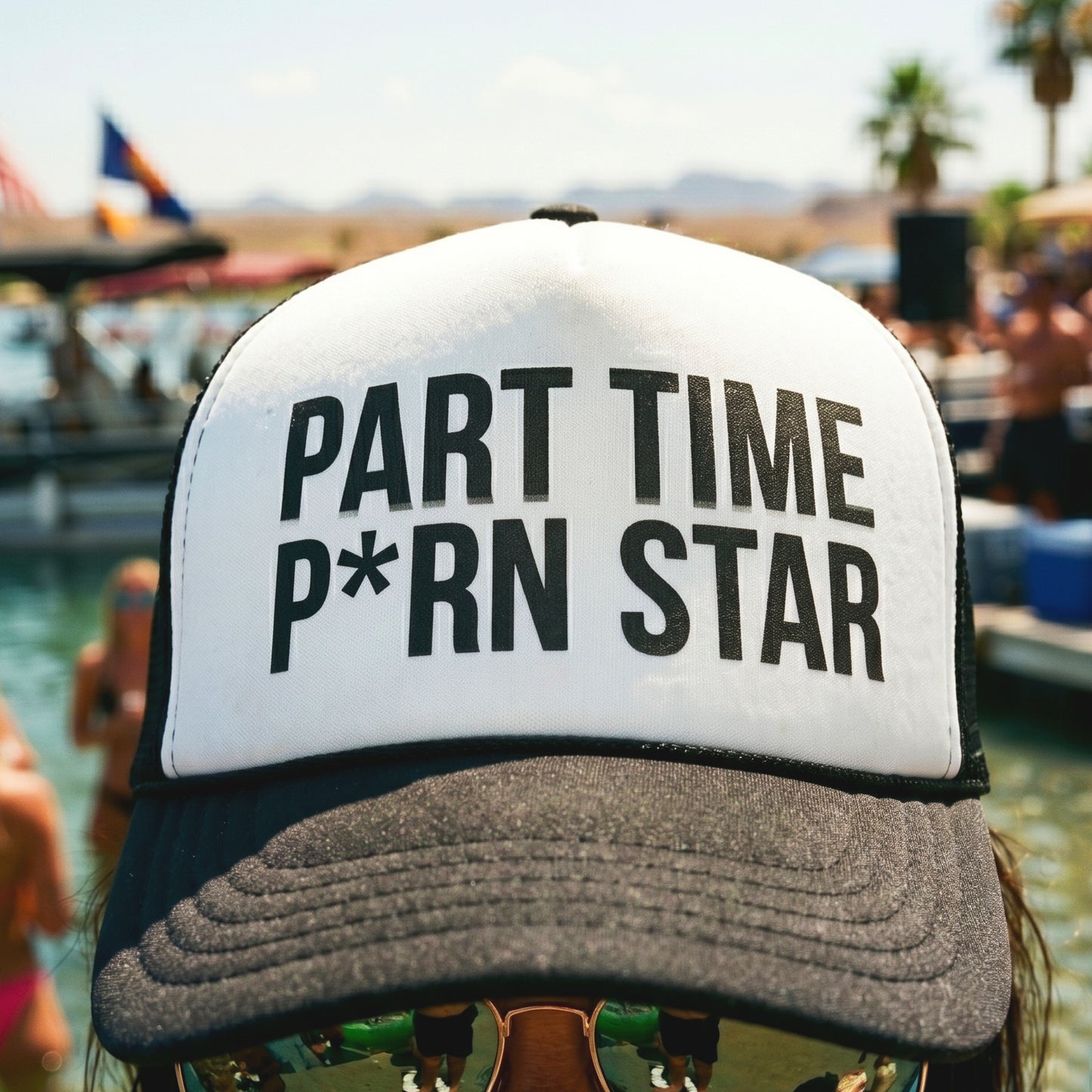 Part Time Porn Star Foam trucker hat