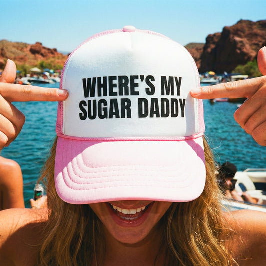 Where's My Sugar Daddy Foam trucker